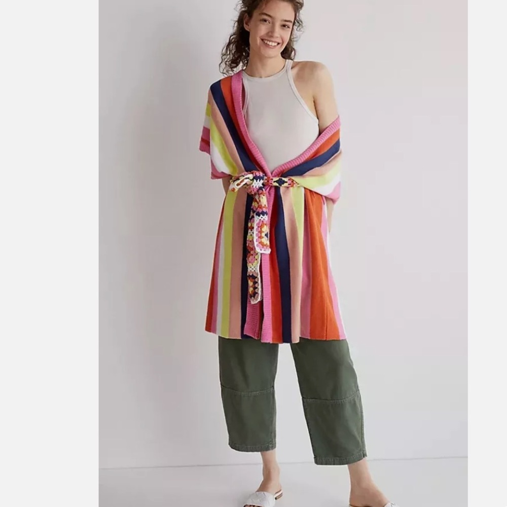 Multi Color Knit Duster - Picture 3 of 4